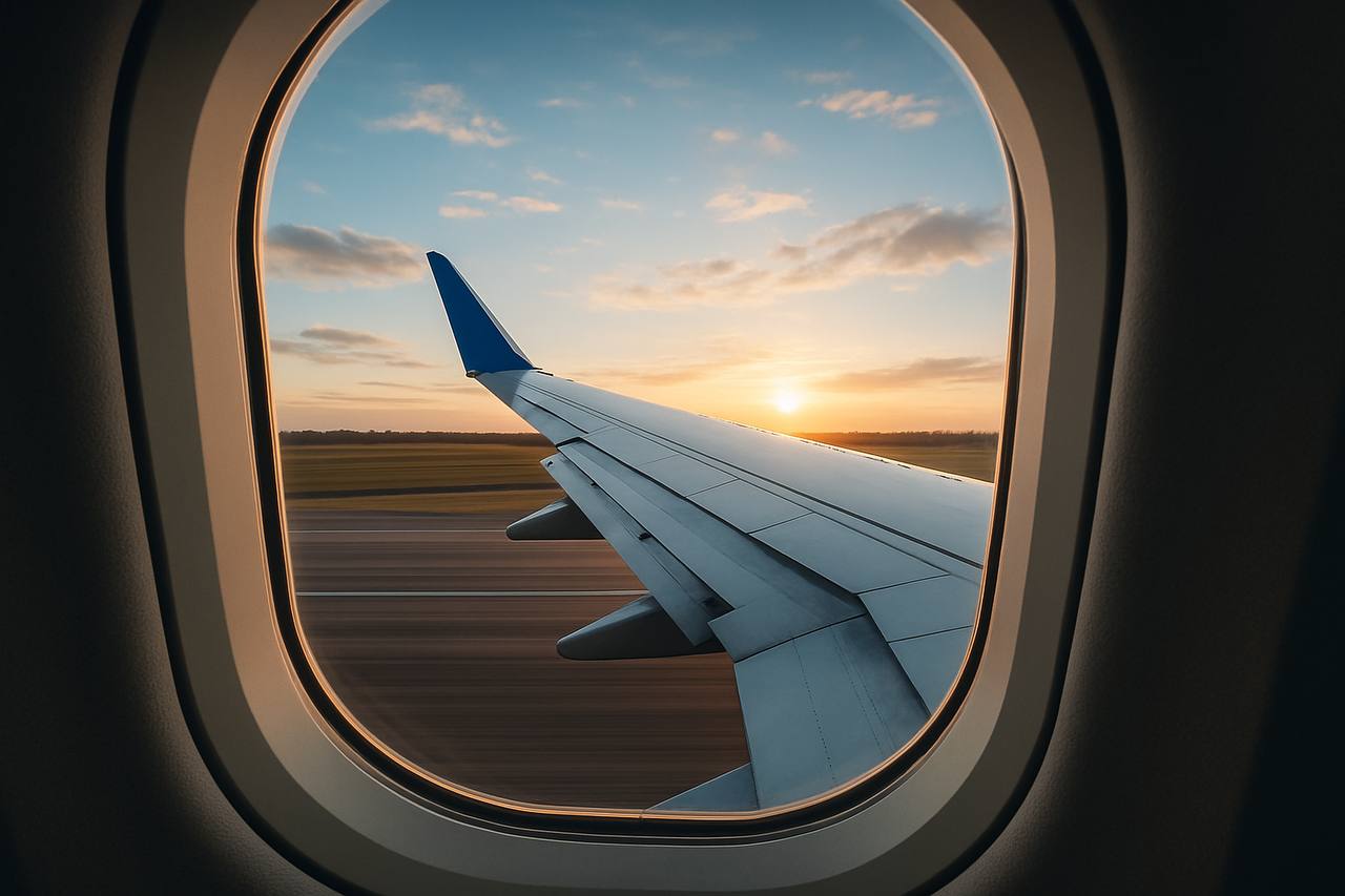 Why is takeoff a difficult moment for a fearful person