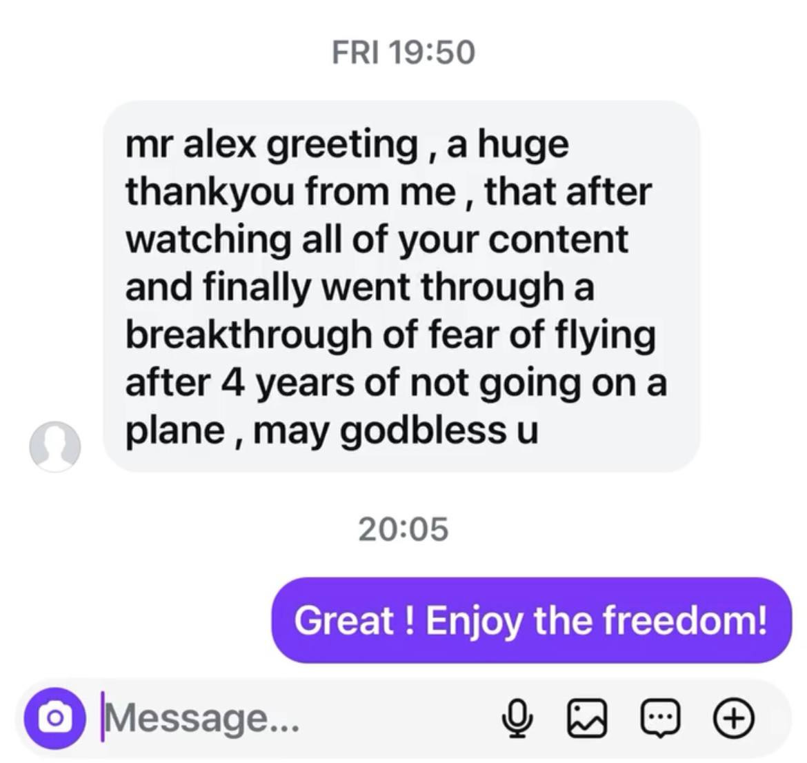 Testimonial photo